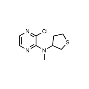 3-Chloro-N-methyl-N-(tetrahydrothiophen-3-yl)pyrazin-2-amine|CS-0601762