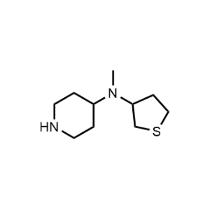 N-methyl-N-(tetrahydrothiophen-3-yl)piperidin-4-amine|CS-0601776