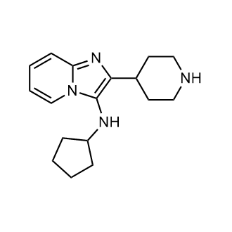 N-cyclopentyl-2-(piperidin-4-yl)imidazo[1,2-a]pyridin-3-amine|CS-0601806