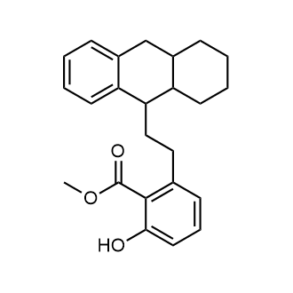 Methyl 2-hydroxy-6-(2-(1,2,3,4,4a,9,9a,10-octahydroanthracen-9-yl)ethyl)benzoate|CS-0601923