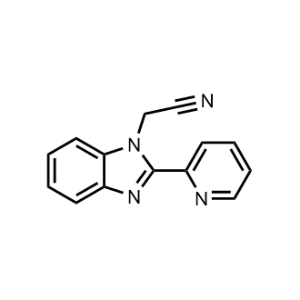 2-(2-(Pyridin-2-yl)-1H-benzo[d]imidazol-1-yl)acetonitrile|CS-0602106