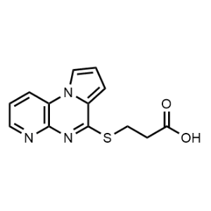 3-(Pyrido[2,3-e]pyrrolo[1,2-a]pyrazin-6-ylthio)propanoic acid|CS-0602109