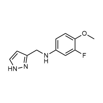 N-((1H-pyrazol-3-yl)methyl)-3-fluoro-4-methoxyaniline|CS-0602146