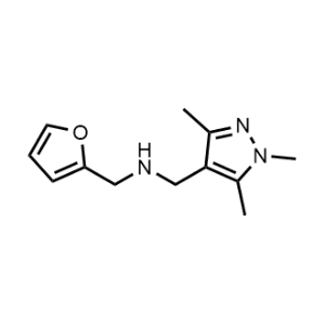 1-(Furan-2-yl)-N-((1,3,5-trimethyl-1H-pyrazol-4-yl)methyl)methanamine|CS-0602176