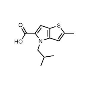 4-Isobutyl-2-methyl-4H-thieno[3,2-b]pyrrole-5-carboxylic acid|CS-0602329