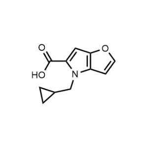 4-(Cyclopropylmethyl)-4H-furo[3,2-b]pyrrole-5-carboxylic acid|CS-0602397
