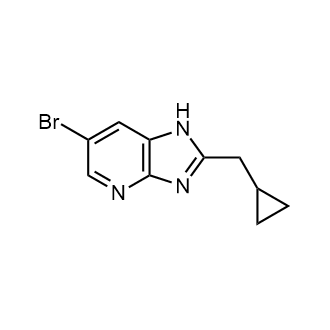 6-Bromo-2-(cyclopropylmethyl)-1H-imidazo[4,5-b]pyridine|CS-0602487