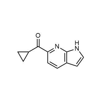 Cyclopropyl(1H-pyrrolo[2,3-b]pyridin-6-yl)methanone|CS-0602504