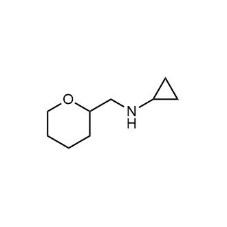 N-((tetrahydro-2H-pyran-2-yl)methyl)cyclopropanamine|CS-0602570