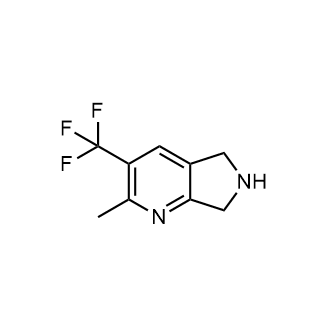 2-Methyl-3-(trifluoromethyl)-6,7-dihydro-5H-pyrrolo[3,4-b]pyridine|CS-0602577