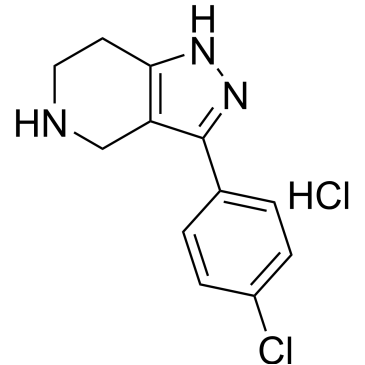 3-(4-Chlorophenyl)-4,5,6,7-tetrahydro-1H-pyrazolo[4,3-c]pyridine hydrochloride|CS-0602624