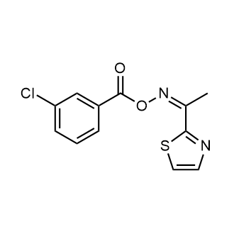 (Z)-1-(thiazol-2-yl)ethan-1-one O-(3-chlorobenzoyl) oxime|CS-0602649