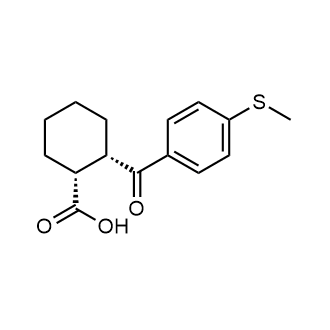 (1R,2S)-2-(4-(methylthio)benzoyl)cyclohexane-1-carboxylic acid|CS-0602705