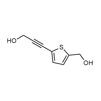 3-(5-(Hydroxymethyl)thiophen-2-yl)prop-2-yn-1-ol|CS-0602821