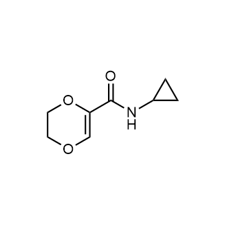 N-cyclopropyl-5,6-dihydro-1,4-dioxine-2-carboxamide|CS-0603148