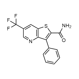 3-Phenyl-6-(trifluoromethyl)thieno[3,2-b]pyridine-2-carboxamide|CS-0603241