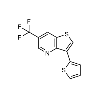 3-(Thiophen-2-yl)-6-(trifluoromethyl)thieno[3,2-b]pyridine|CS-0603299