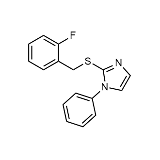 2-((2-Fluorobenzyl)thio)-1-phenyl-1H-imidazole|CS-0603389