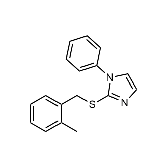 2-((2-Methylbenzyl)thio)-1-phenyl-1H-imidazole|CS-0603397