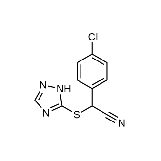 2-((1H-1,2,4-triazol-5-yl)thio)-2-(4-chlorophenyl)acetonitrile|CS-0603618