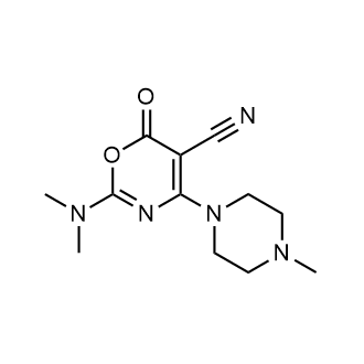 2-(Dimethylamino)-4-(4-methylpiperazin-1-yl)-6-oxo-6H-1,3-oxazine-5-carbonitrile|CS-0603728