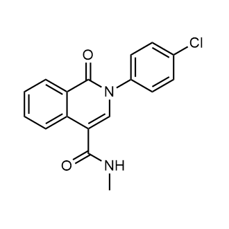2-(4-Chlorophenyl)-N-methyl-1-oxo-1,2-dihydroisoquinoline-4-carboxamide|CS-0603737