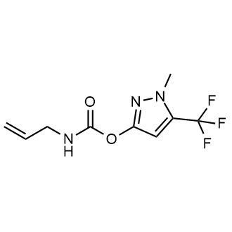 1-Methyl-5-(trifluoromethyl)-1H-pyrazol-3-yl allylcarbamate|CS-0603799