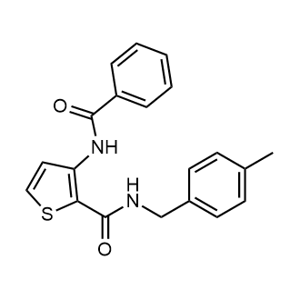 3-Benzamido-N-(4-methylbenzyl)thiophene-2-carboxamide|CS-0603952