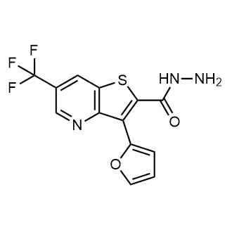 3-(Furan-2-yl)-6-(trifluoromethyl)thieno[3,2-b]pyridine-2-carbohydrazide|CS-0604123