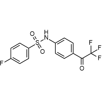 4-Fluoro-N-(4-(2,2,2-trifluoroacetyl)phenyl)benzenesulfonamide|CS-0604131
