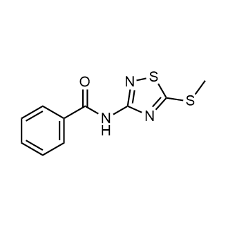 N-(5-(methylthio)-1,2,4-thiadiazol-3-yl)benzamide|CS-0604344