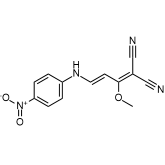 (E)-2-(1-methoxy-3-((4-nitrophenyl)amino)allylidene)malononitrile|CS-0604472