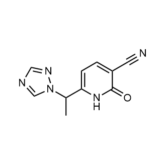 6-(1-(1H-1,2,4-triazol-1-yl)ethyl)-2-oxo-1,2-dihydropyridine-3-carbonitrile|CS-0604640