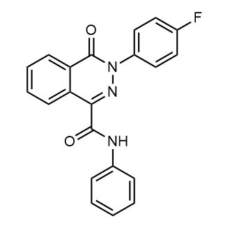 3-(4-Fluorophenyl)-4-oxo-N-phenyl-3,4-dihydrophthalazine-1-carboxamide|CS-0604741
