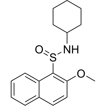 N-cyclohexyl-2-methoxynaphthalene-1-sulfinamide|CS-0604748