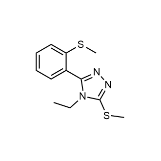 4-Ethyl-3-(methylthio)-5-(2-(methylthio)phenyl)-4H-1,2,4-triazole|CS-0604878