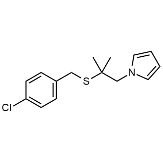 1-(2-((4-Chlorobenzyl)thio)-2-methylpropyl)-1H-pyrrole|CS-0605152