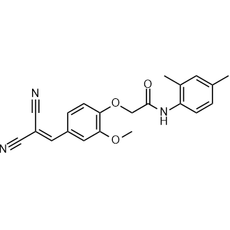 2-(4-(2,2-Dicyanovinyl)-2-methoxyphenoxy)-N-(2,4-dimethylphenyl)acetamide|CS-0605389