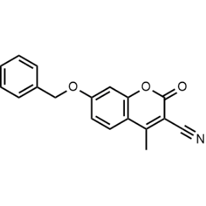 7-(Benzyloxy)-4-methyl-2-oxo-2H-chromene-3-carbonitrile|CS-0605563