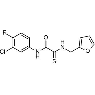 N-(3-chloro-4-fluorophenyl)-2-((furan-2-ylmethyl)amino)-2-thioxoacetamide|CS-0605645