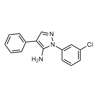 1-(3-Chlorophenyl)-4-phenyl-1H-pyrazol-5-amine|CS-0605674