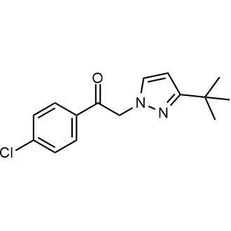 2-(3-(Tert-butyl)-1H-pyrazol-1-yl)-1-(4-chlorophenyl)ethan-1-one|CS-0605722