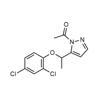 1-(5-(1-(2,4-Dichlorophenoxy)ethyl)-1H-pyrazol-1-yl)ethan-1-one|CS-0605783