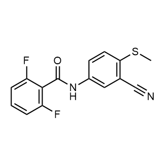 N-(3-cyano-4-(methylthio)phenyl)-2,6-difluorobenzamide|CS-0605824
