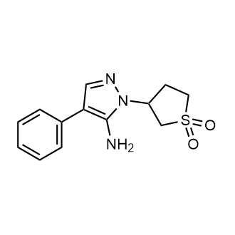3-(5-Amino-4-phenyl-1H-pyrazol-1-yl)tetrahydrothiophene 1,1-dioxide|CS-0605877