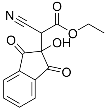 Ethyl 2-cyano-2-(2-hydroxy-1,3-dioxo-2,3-dihydro-1H-inden-2-yl)acetate|CS-0606115