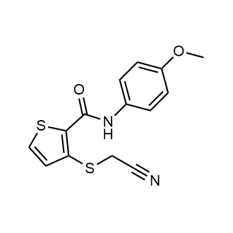 3-((Cyanomethyl)thio)-N-(4-methoxyphenyl)thiophene-2-carboxamide|CS-0606197