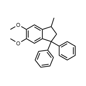 5,6-Dimethoxy-3-methyl-1,1-diphenyl-2,3-dihydro-1H-indene|CS-0606657