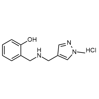 2-((((1-Methyl-1H-pyrazol-4-yl)methyl)amino)methyl)phenol hydrochloride|CS-0606677