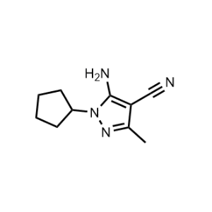 5-Amino-1-cyclopentyl-3-methyl-1H-pyrazole-4-carbonitrile|CS-0606816